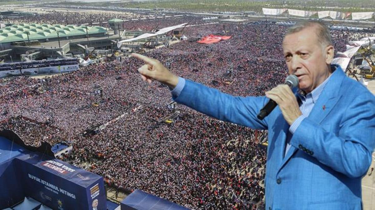 1 milyon 700 bin kişi katıldı! Cumhurbaşkanı Erdoğan’dan İstanbul mitingi mesajı: Burada kucaklaşmamız tesadüf değil