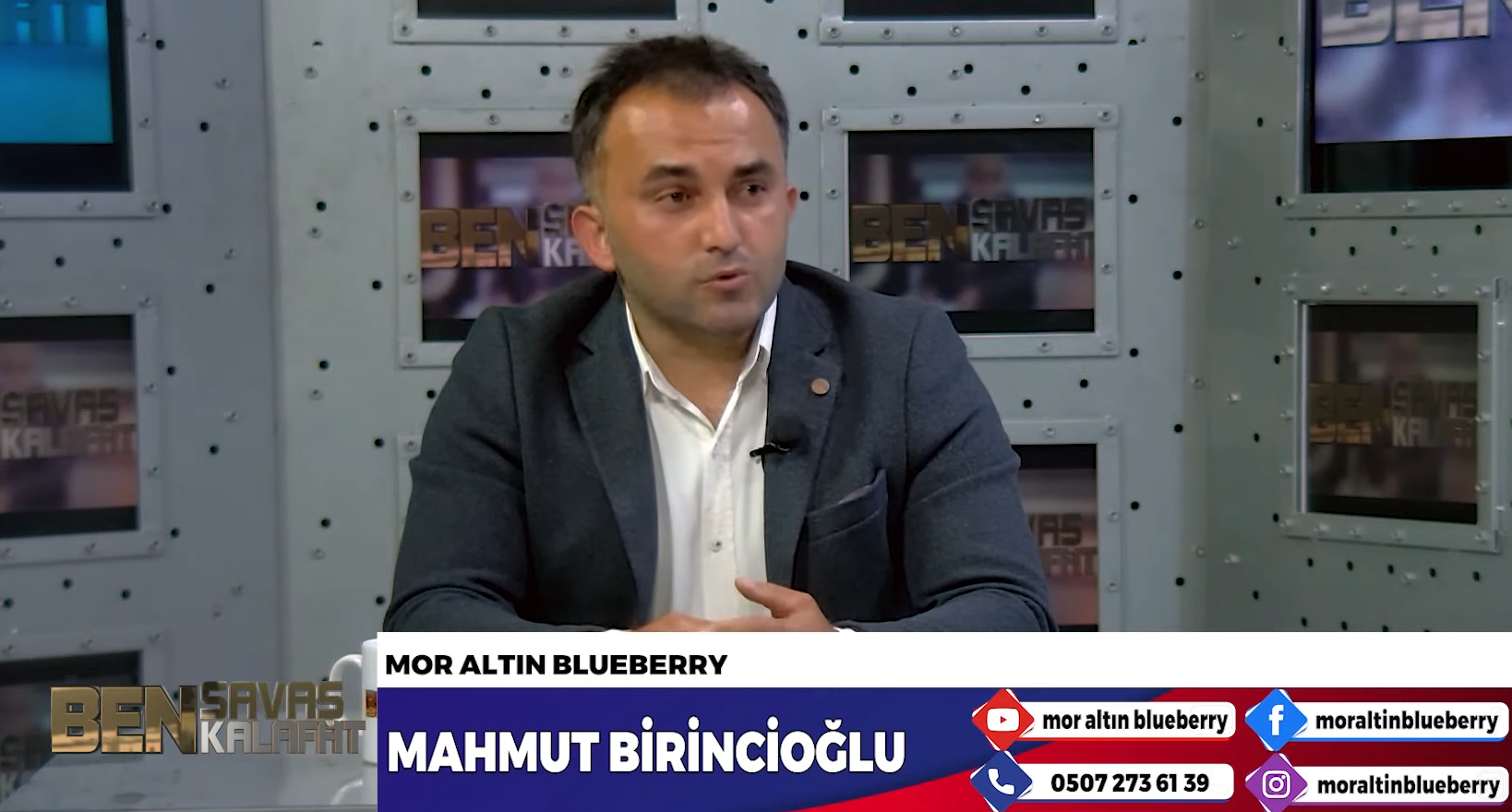 MAHMUT BİRİNCİOĞLU “MOR ALTIN BLUEBERRY” HAKKINDA KONUŞTU…