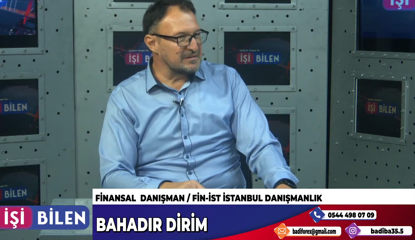 FİNANSAL DANIŞMANLIK VE FİN-İST FAALİYETLERİ… BAHADIR DİRİM ANLATIYOR…