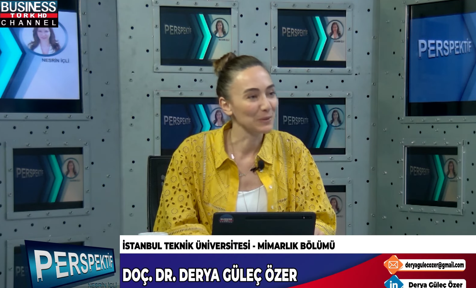 TEKNOLOJİ VE YAPAY ZEKANIN MİMARİ ALANA ETKİSİ… DERYA GÜLEÇ ÖZER ANLATIYOR…