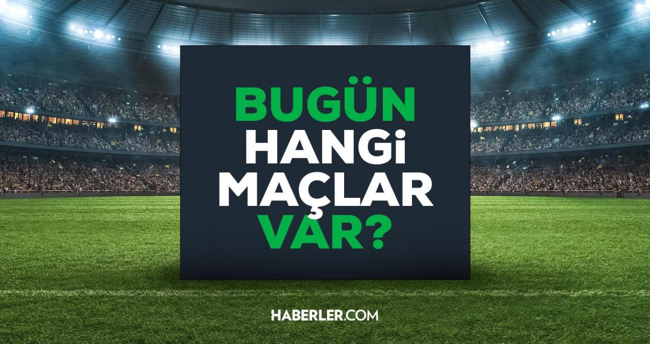 Bugün hangi maçlar var? Bugün maç var mı? Bu akşam hangi maçlar var, hangi kanalda? Bugün kimin maçı var 4 Mayıs Perşembe 2023?