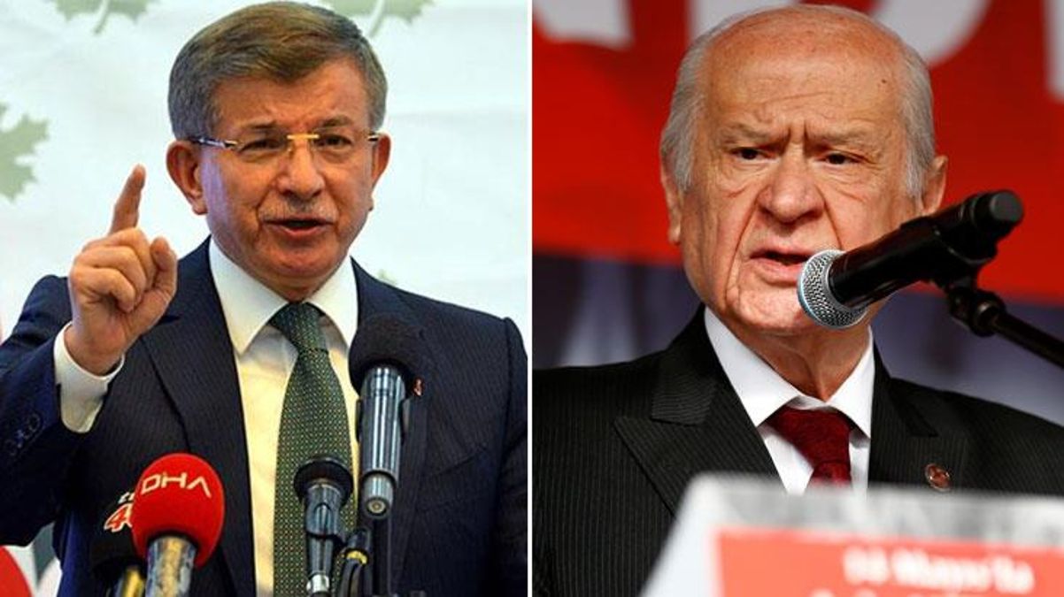 Davutoğlu’ndan Bahçeli’nin “Bu hainler alsa alsa vücutlarına mermi alır” sözlerine sert yanıt