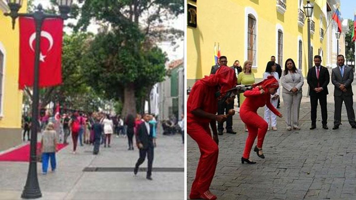 Venezuela’nın başkentinde bir caddeye Türkiye Cumhuriyeti adı verildi