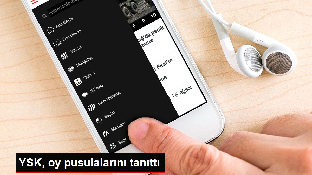 YSK, oy pusulalarını tanıttı