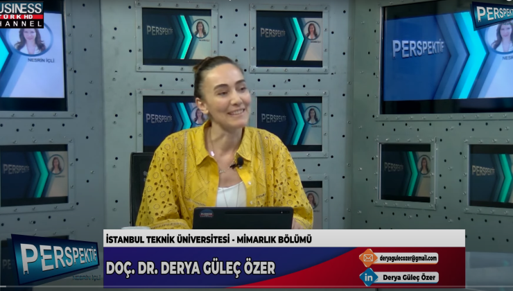 TEKNOLOJİ VE YAPAY ZEKANIN MİMARİ ALANA ETKİSİ… DERYA GÜLEÇ ÖZER ANLATIYOR…