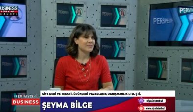 “SİYA DERİ VE TEKSTİL”İN ÇALIŞMALARI… ŞEYMA BİLGE ANLATIYOR…