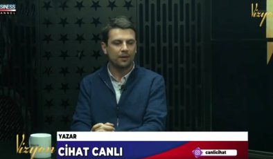 “YAZAR OLMANIN EN GÜZEL YANI…” CİHAT CANLI ANLATIYOR…