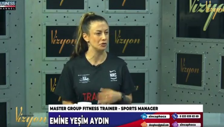 MASTER GROUP FITNESS TRAINER… EMİNE YEŞİM AYDIN ANLATIYOR…