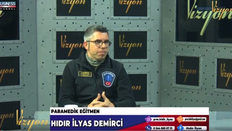 İLK YARDIM EĞİTİMİNİN ÖNEMİ… HIDIR İLYAS DEMİRCİ ANLATIYOR…