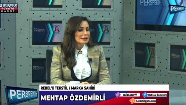 REBEL’X TEKSTİL İLE MODAYA FARKLI BİR BAKIŞ… MEHTAP ÖZDEMİRLİ ANLATIYOR…