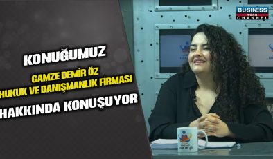 AVUKAT GAMZE DEMİR ÖZ HUKUK VE DANIŞMANLIK FİRMASINI TANITTI!