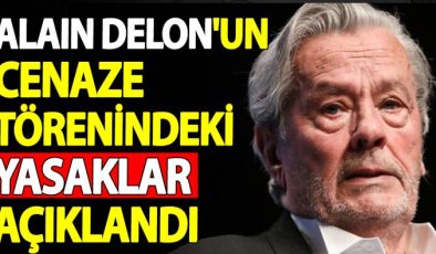 Alain Delon’un Cenaze Törenindeki Sıkı Yasaklar Duyuruldu