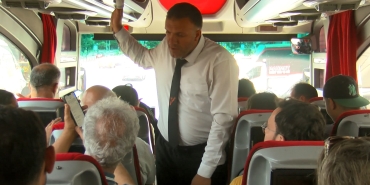 İstanbul- Hava sahası kapanınca İranlılar otobüslerle ülk